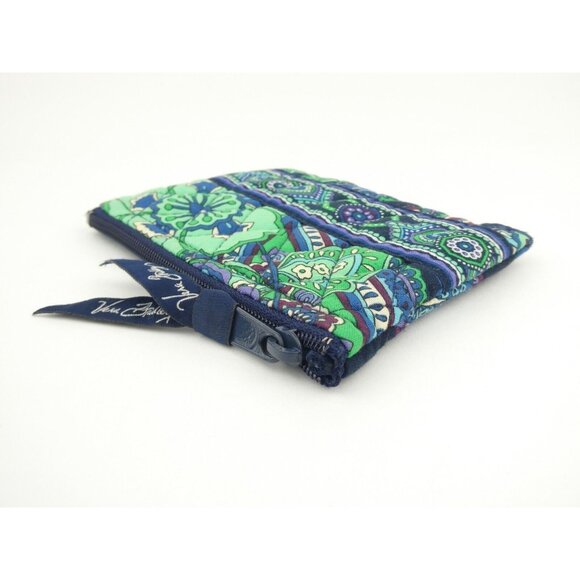 Vera Bradley Blue Rhapsody Zip Coin Purse - Picture 5 of 14